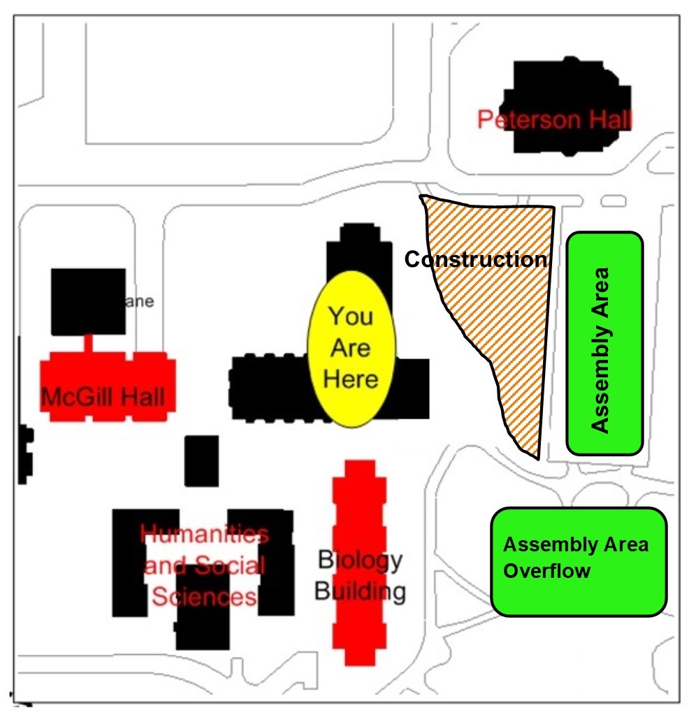 assembly point map