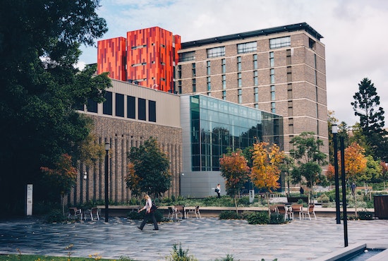 buildings on the Macquarie campus